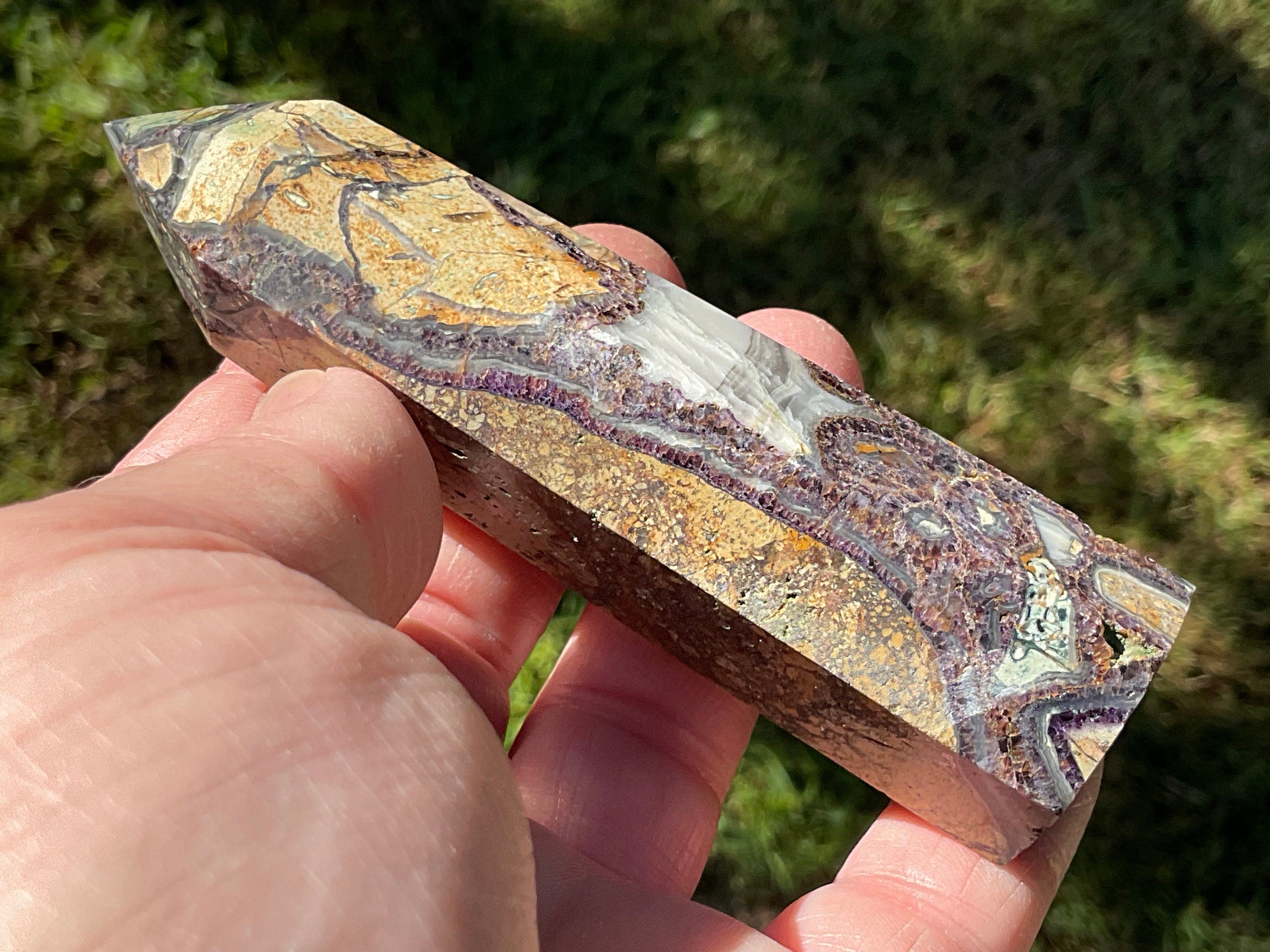 132g Brecciated Fluorite Generator 2B