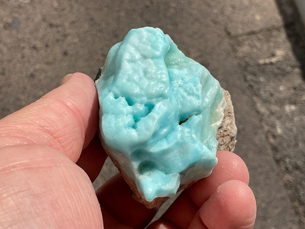 184g Botryoidal Blue Aragonite Specimen 6C