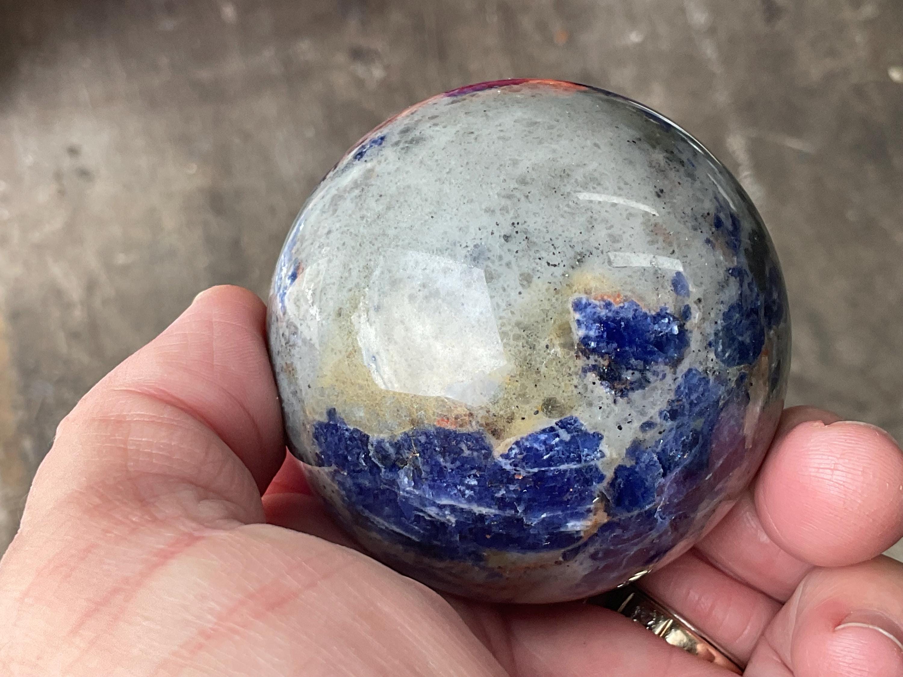 328g Sodalite Sphere C