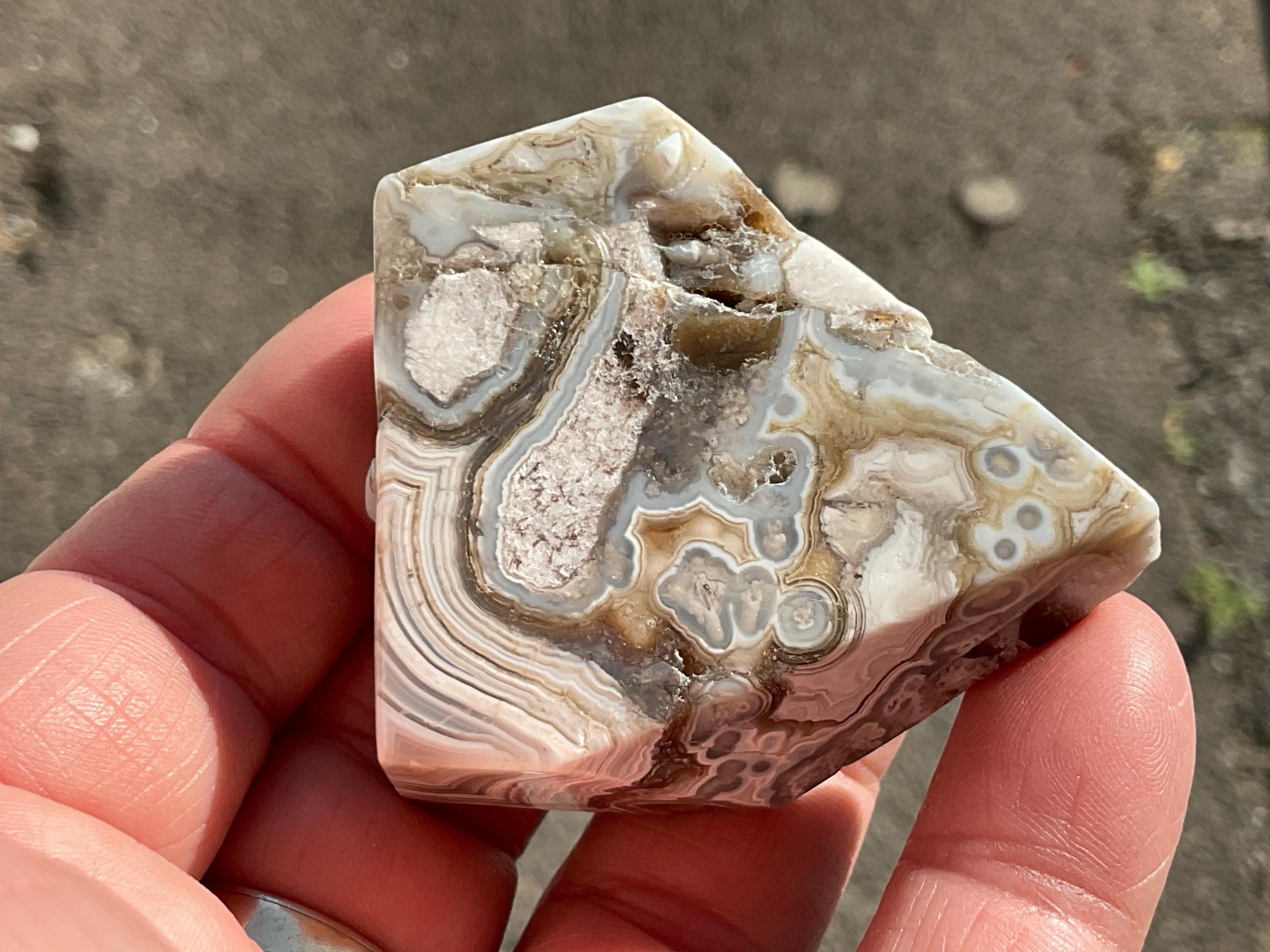80g Mexican Crazy Lace Agate Freeform 20A
