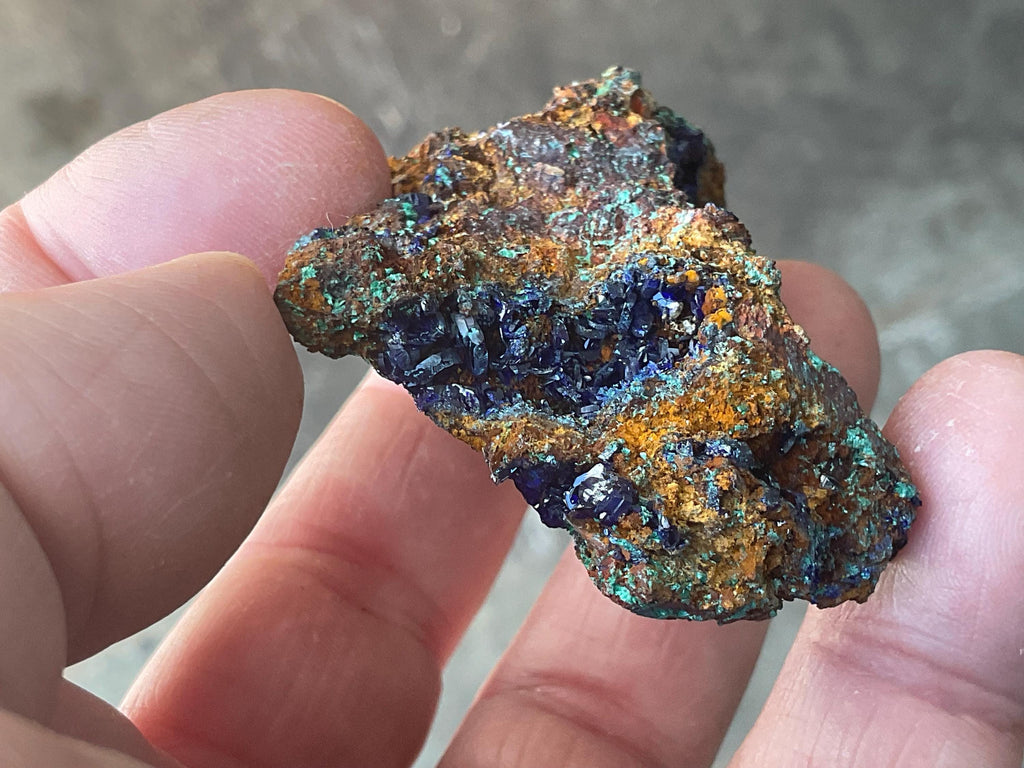 38g Azurite with Malachite Specimen 2B from Anhui, China