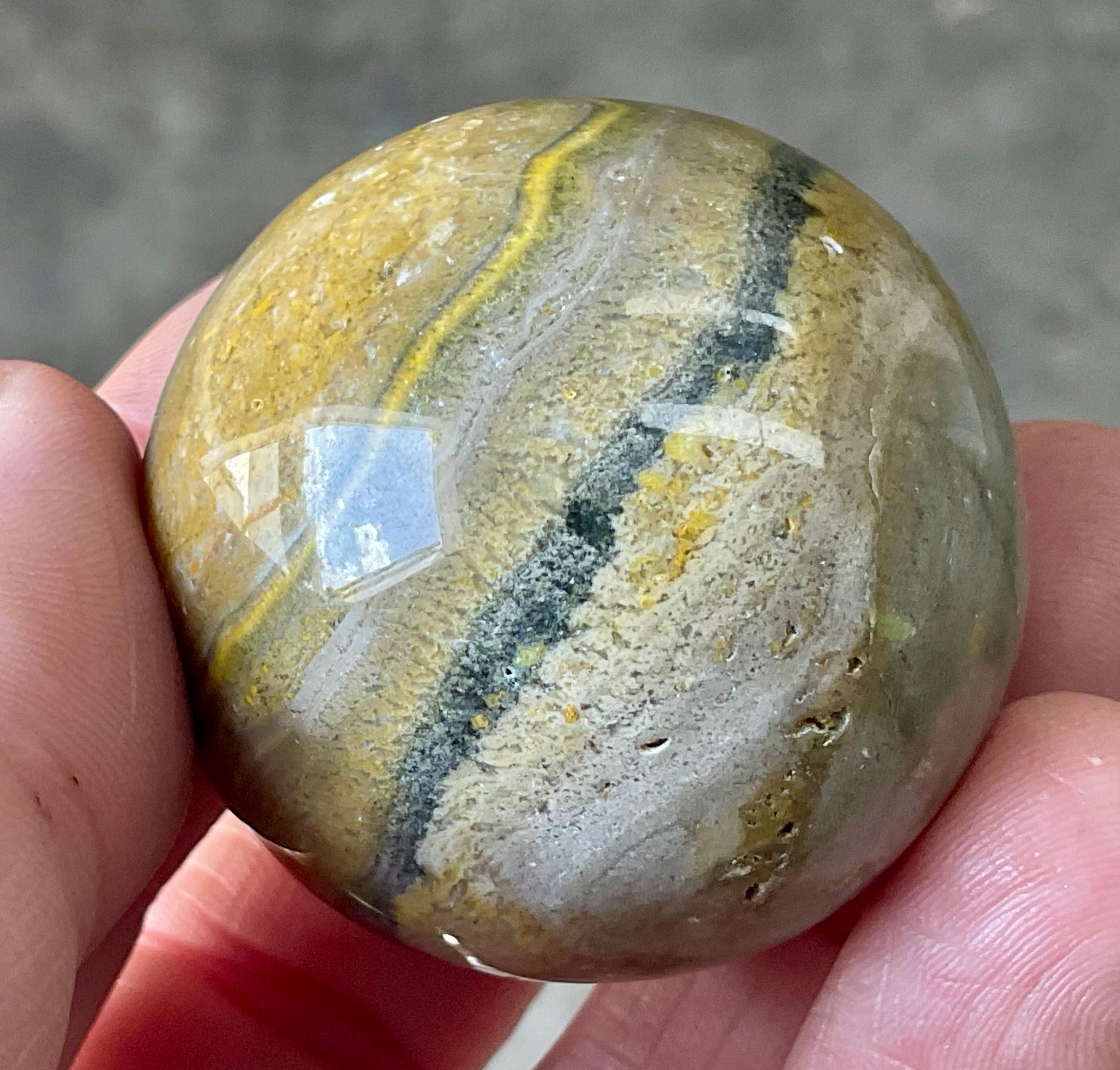 88g Indonesian Bee Jasper Sphere 1A