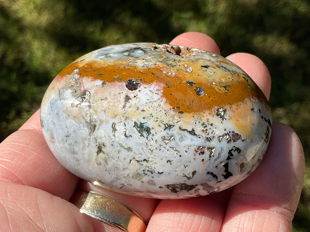 98g Ocean Jasper/Opal Palmstone 8B