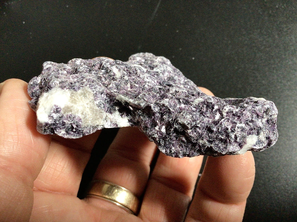 91g Trilithionite with Petalite and Rubellite Rough Piece 3C