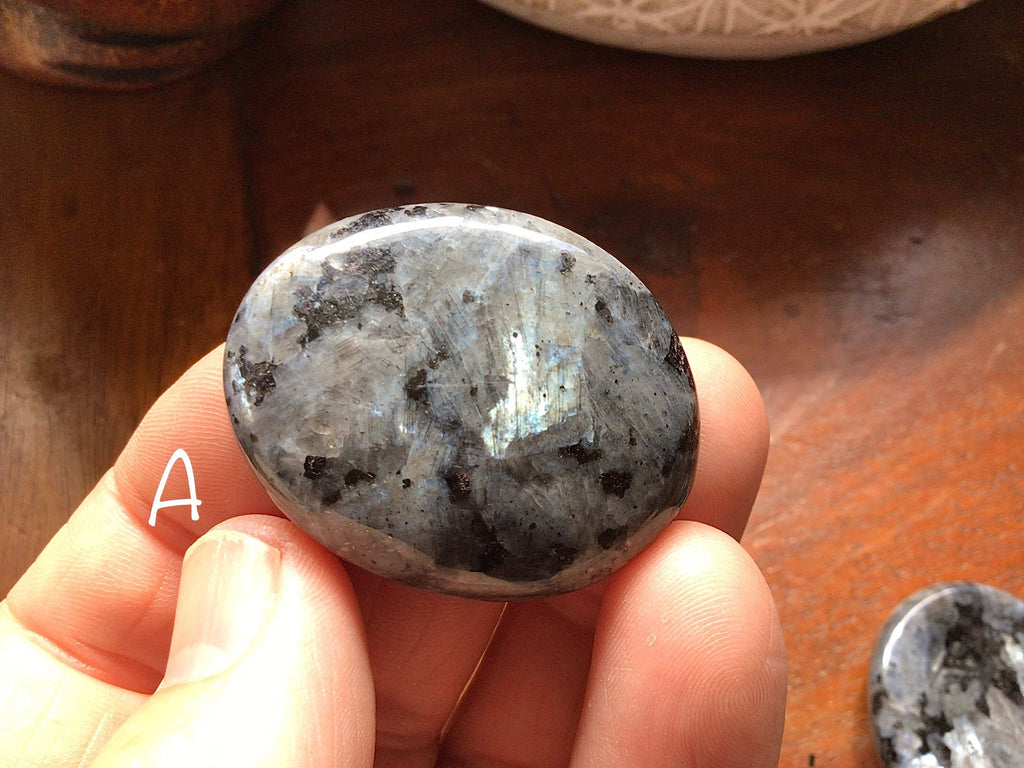 Larvikite Thumb Stones Group 2