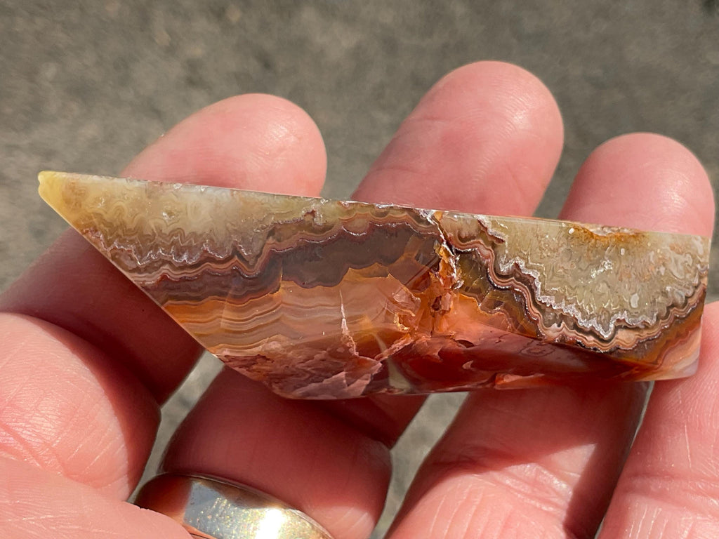 52g Mexican Crazy Lace Agate Freeform 12A