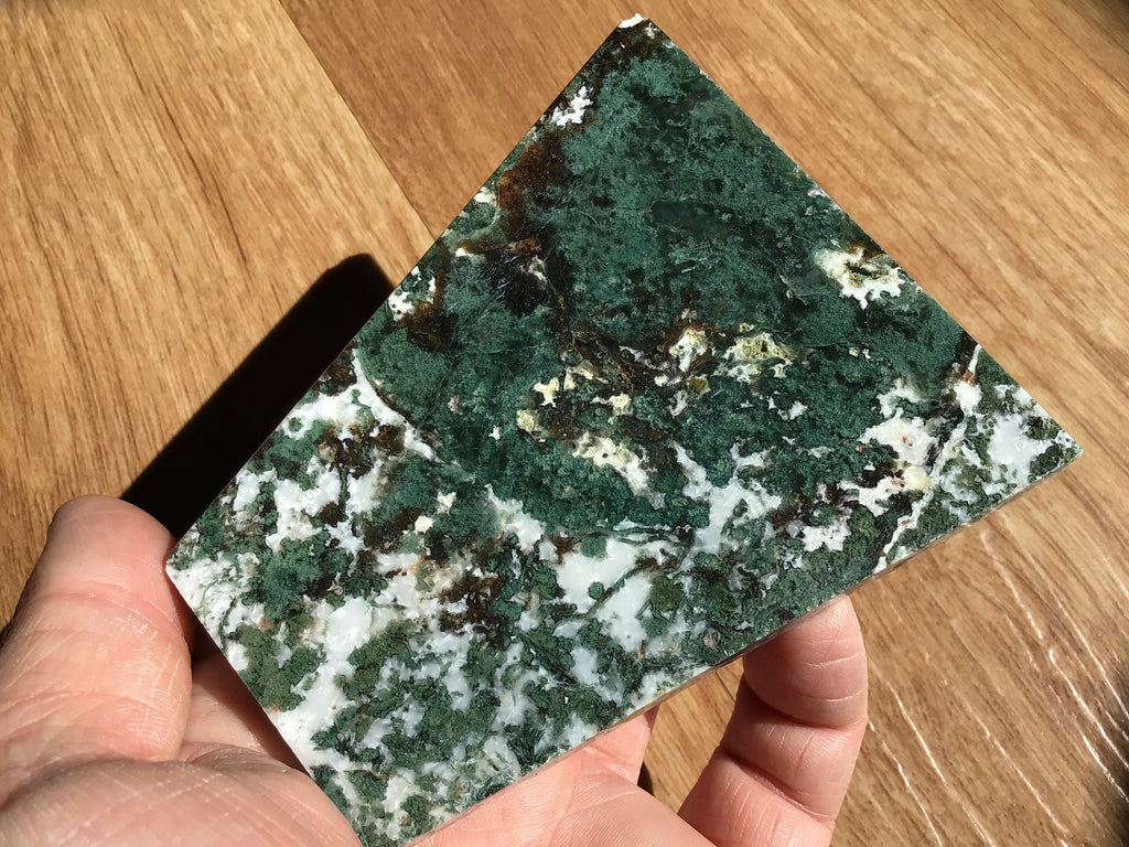 139g Moss Agate Polished Slab 2C