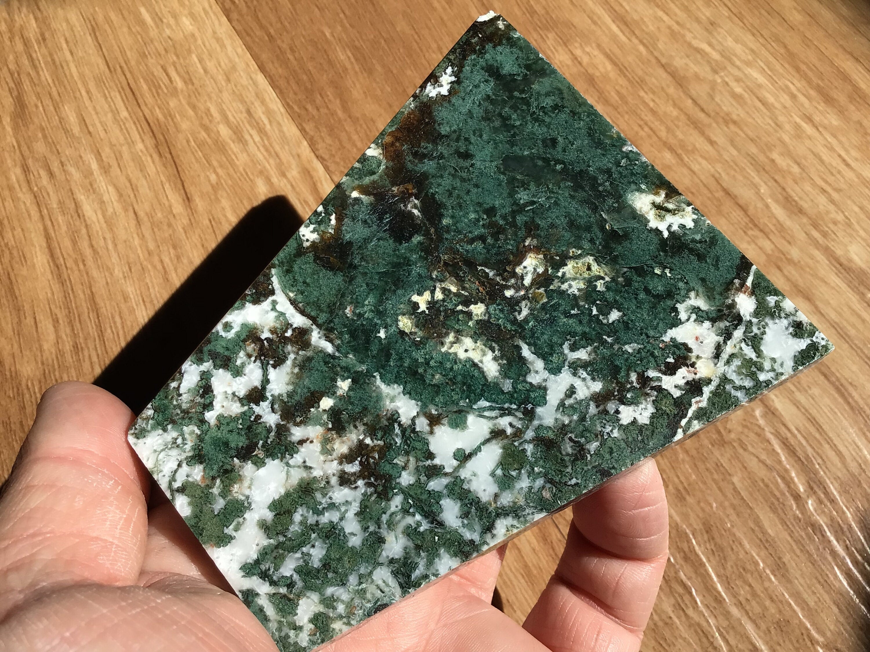 139g Moss Agate Polished Slab 2C