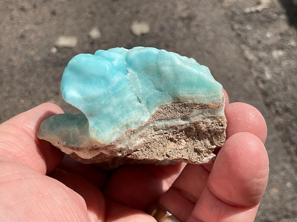170g Botryoidal Blue Aragonite Specimen 6B