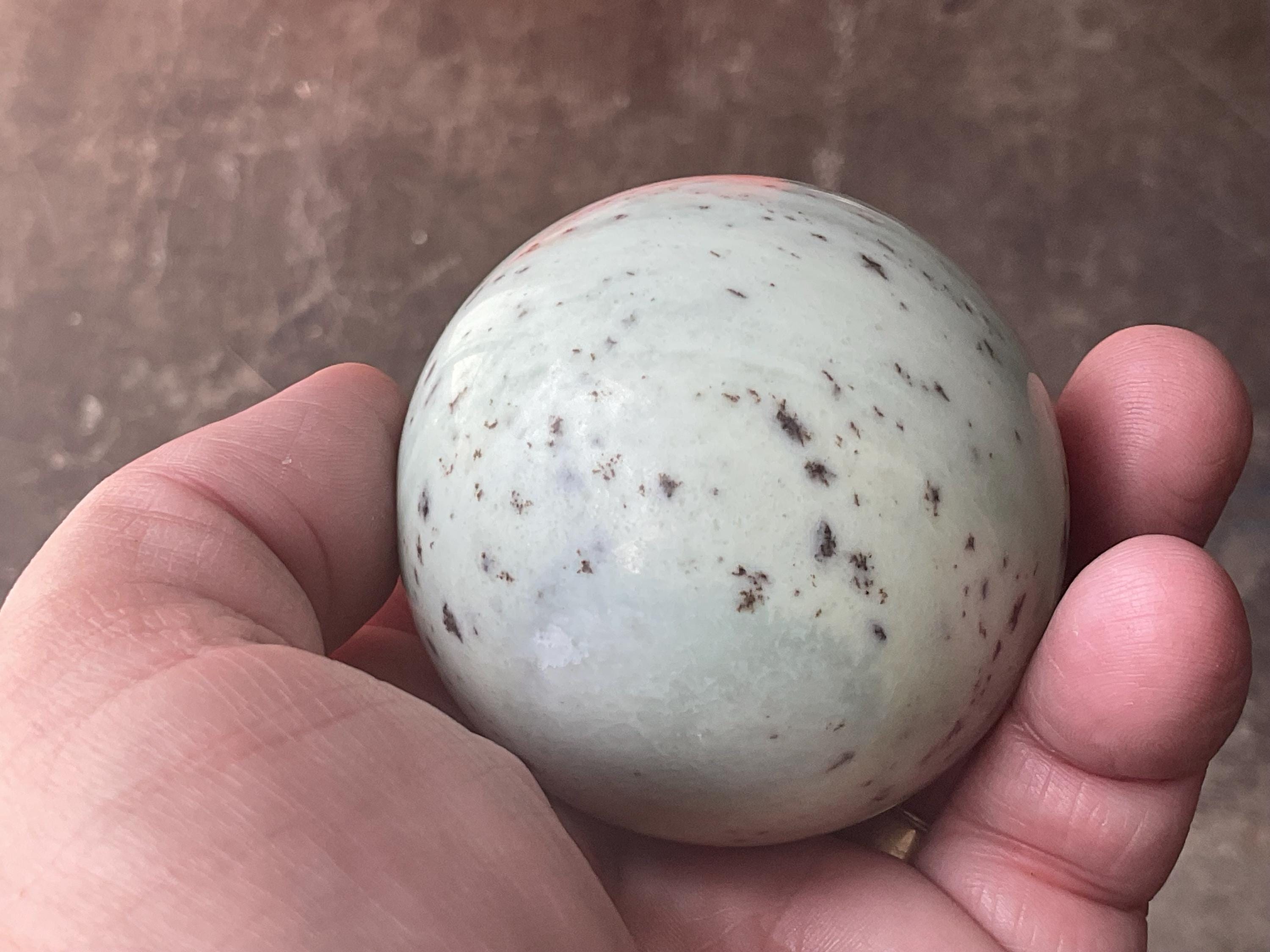 266g Chinese Dendritic Jasper/Siltstone Sphere A