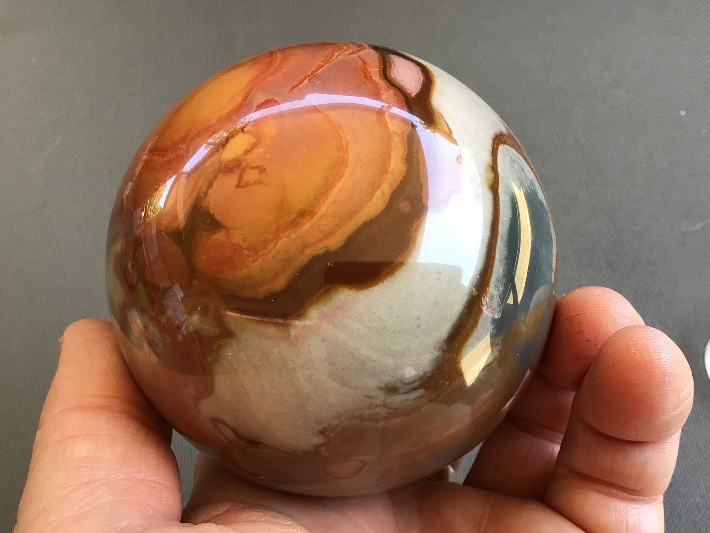 629g Polychrome Jasper Sphere 3C