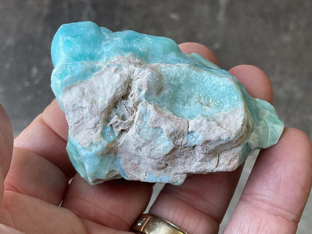 102g Botryoidal Blue Aragonite Specimen 2B