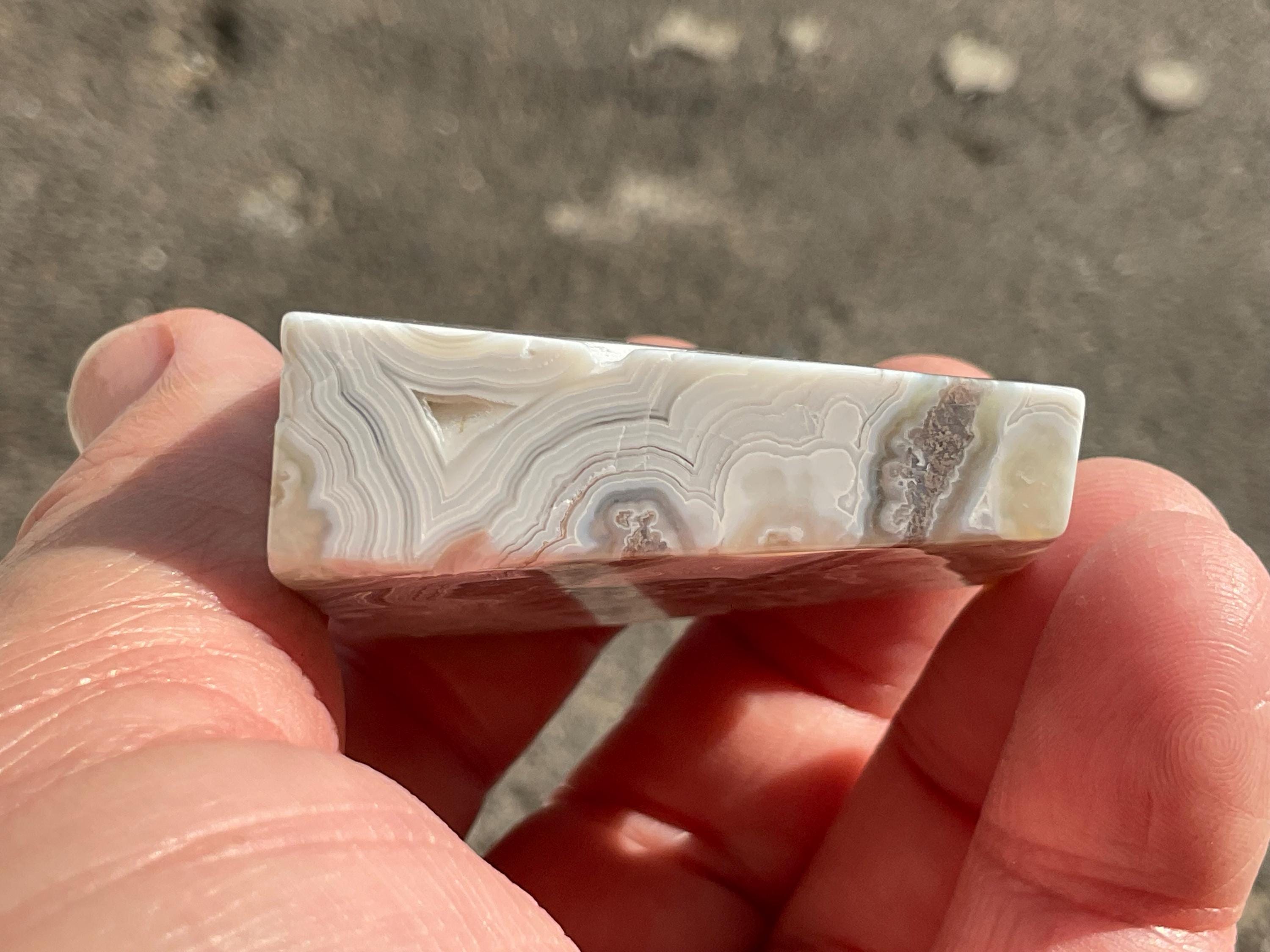 86g Mexican Crazy Lace Agate Freeform 20C