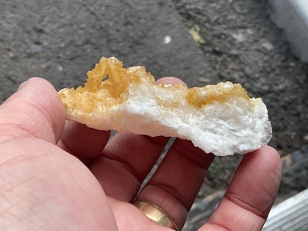 64g Amber Calcite Specimen 2B from Guizhou, China