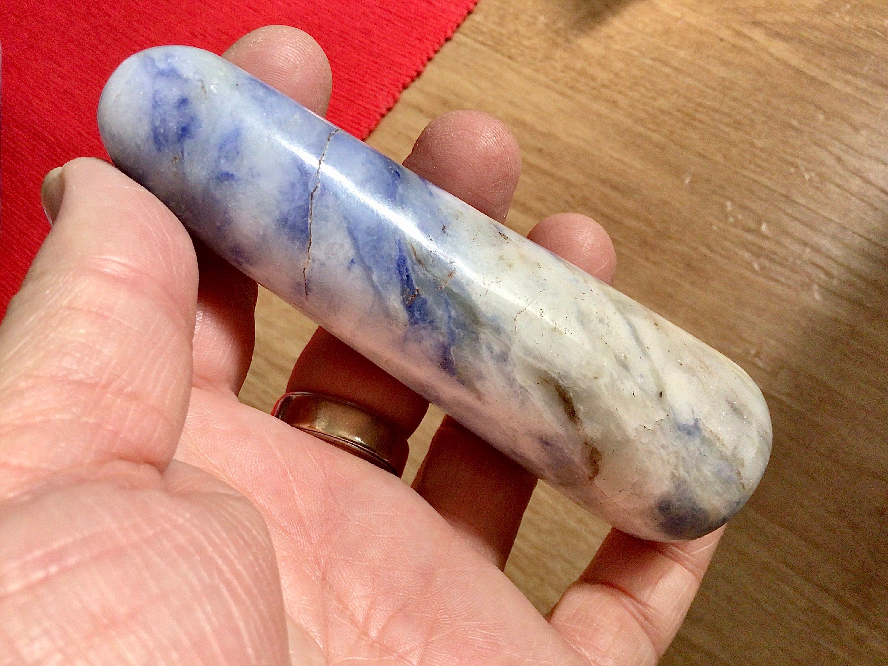 Damaged ** 166g Afghanite Massage Wand 2C