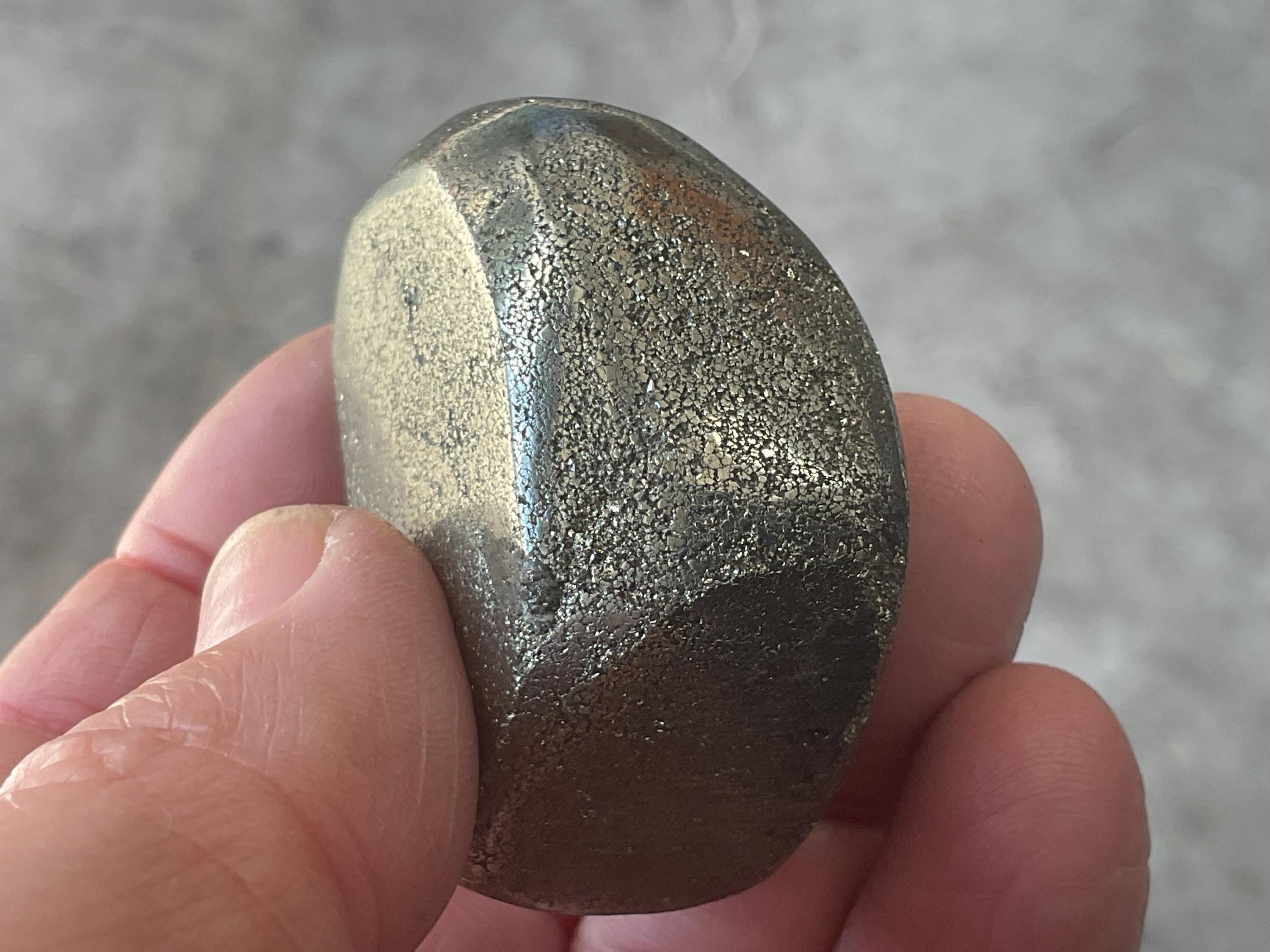 132g Pyrite Polished Freeform 4A