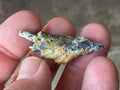 8g Botryoidal Fluorite and Valentinite on Stibnite Specimen 3A from Jiangxi, China