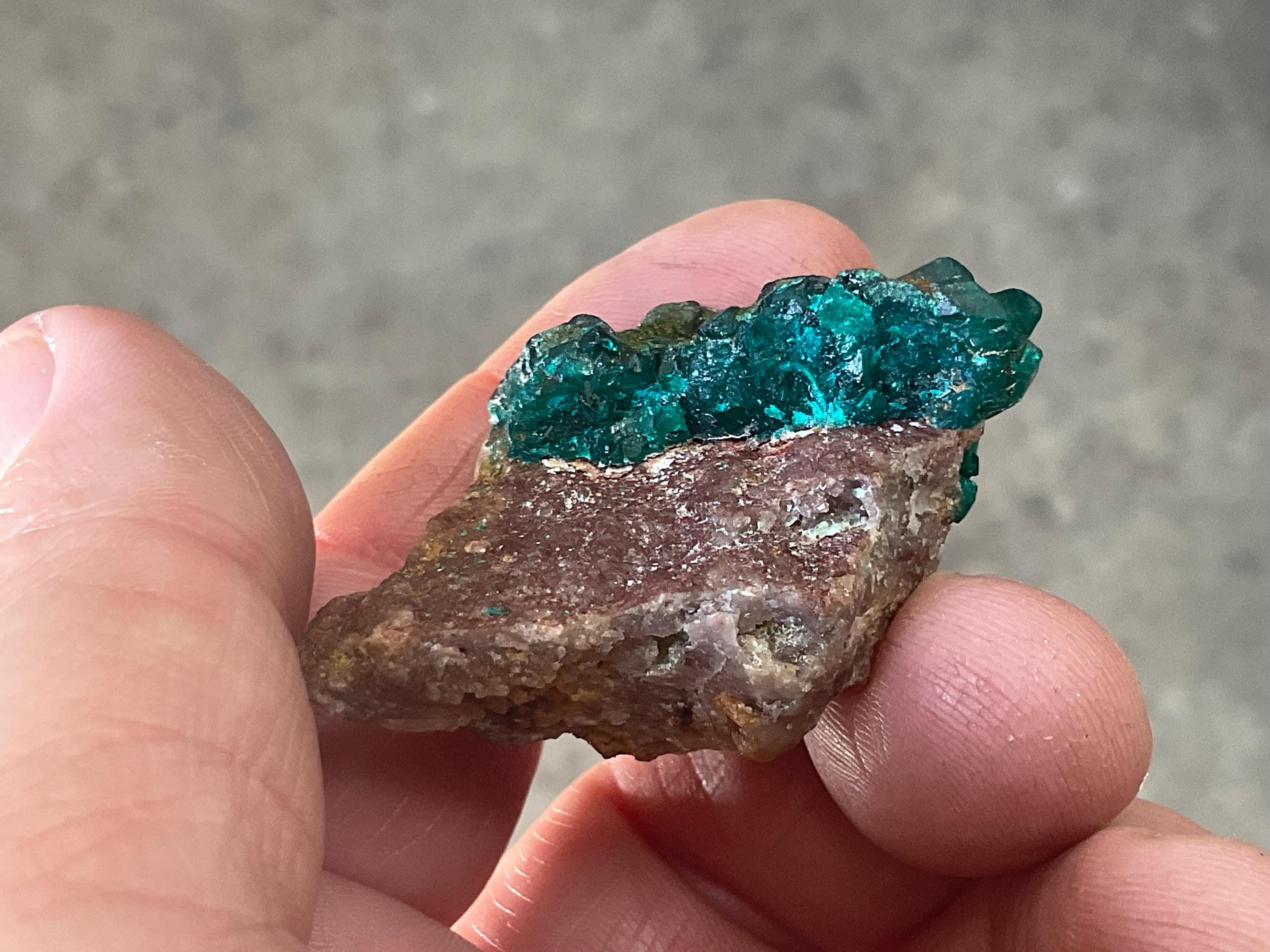 26g Congolese Dioptase Specimen 9A