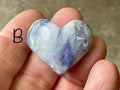 14g Afghanite Heart 2B