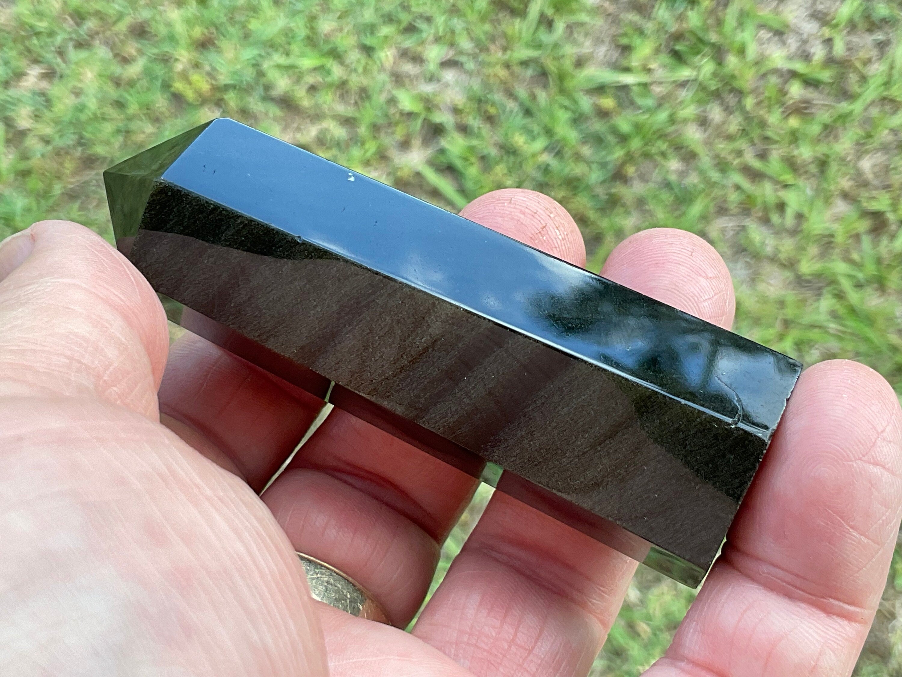 80g Gold Sheen Obsidian Generator 1C