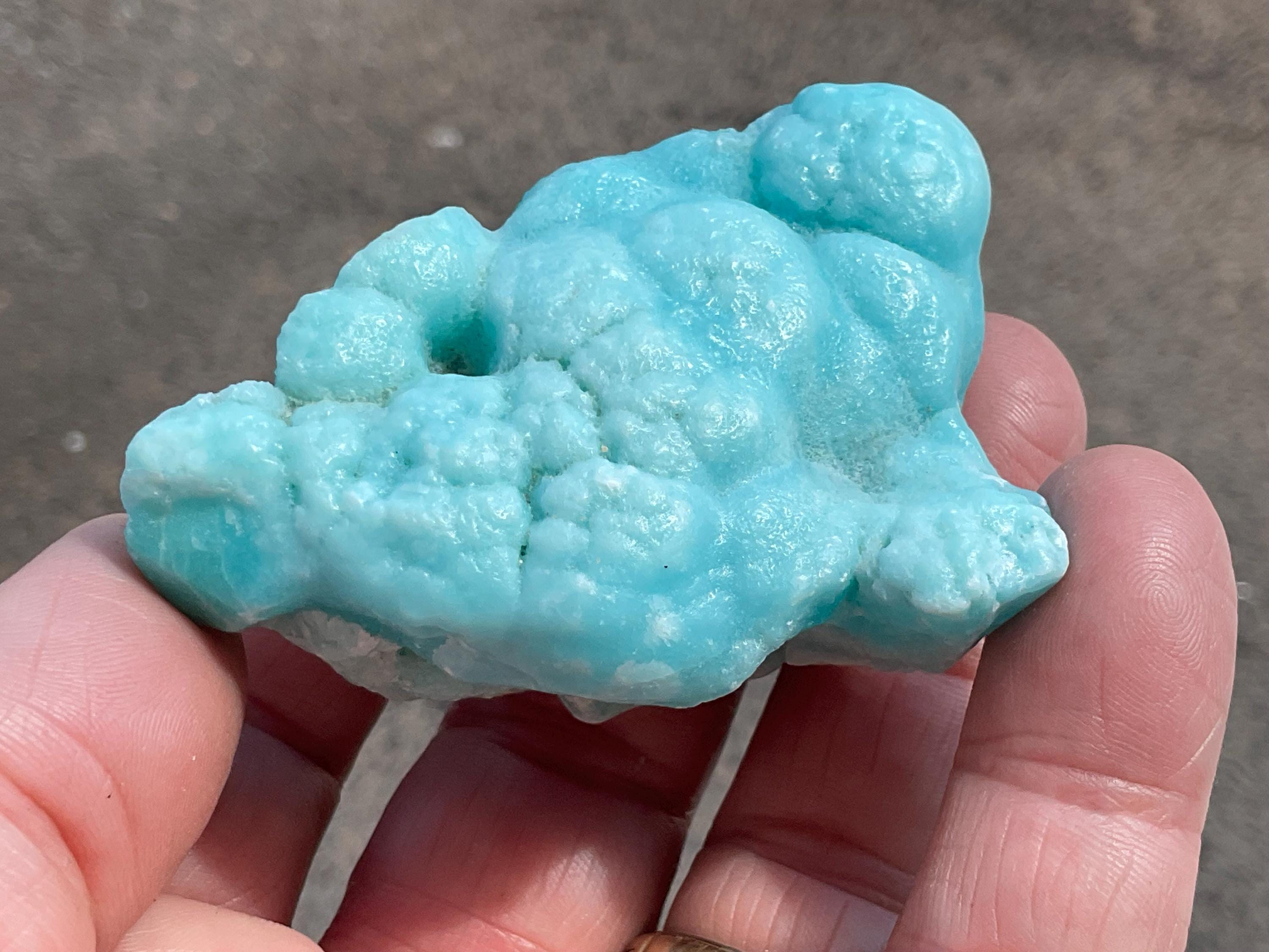 102g Botryoidal Blue Aragonite Specimen 2B