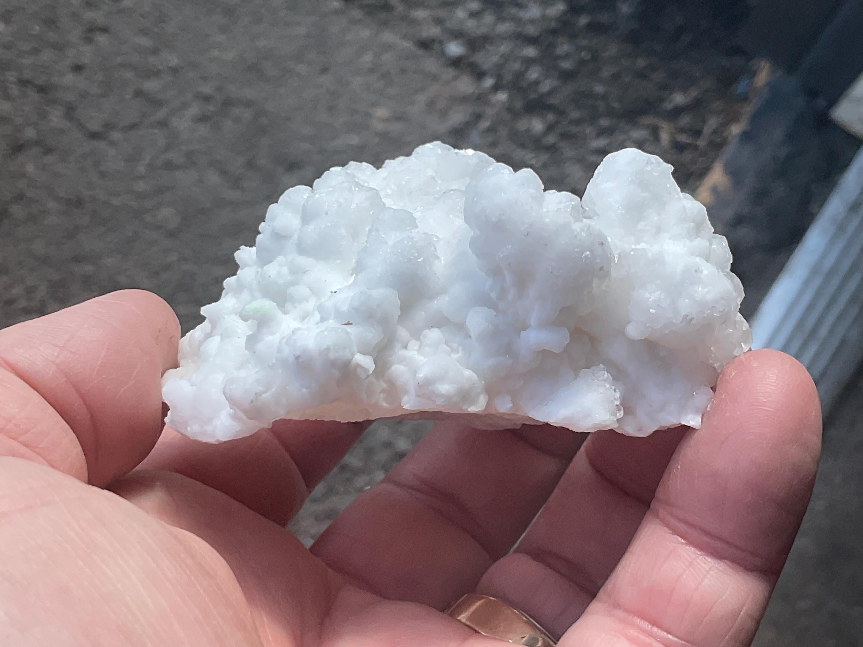 138g Hydrozincite with Willemite Specimen 4A from Yunnan, China