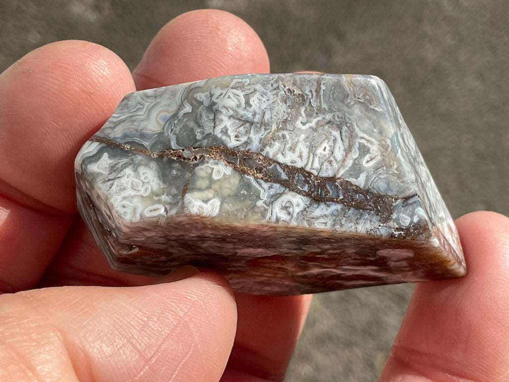 46g Mexican Crazy Lace Agate Freeform 17A
