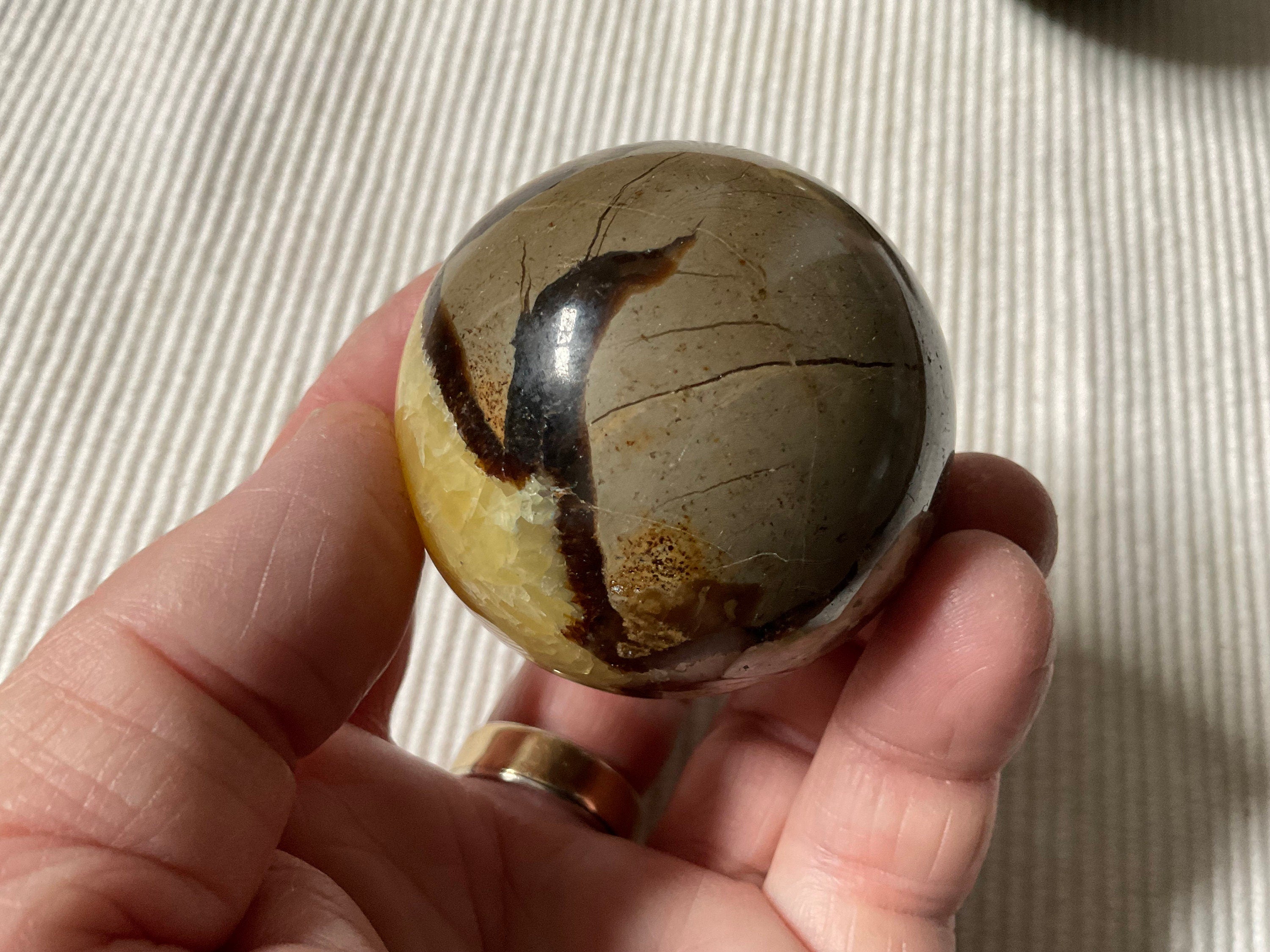 200g Madagascan Septarian Sphere 4D