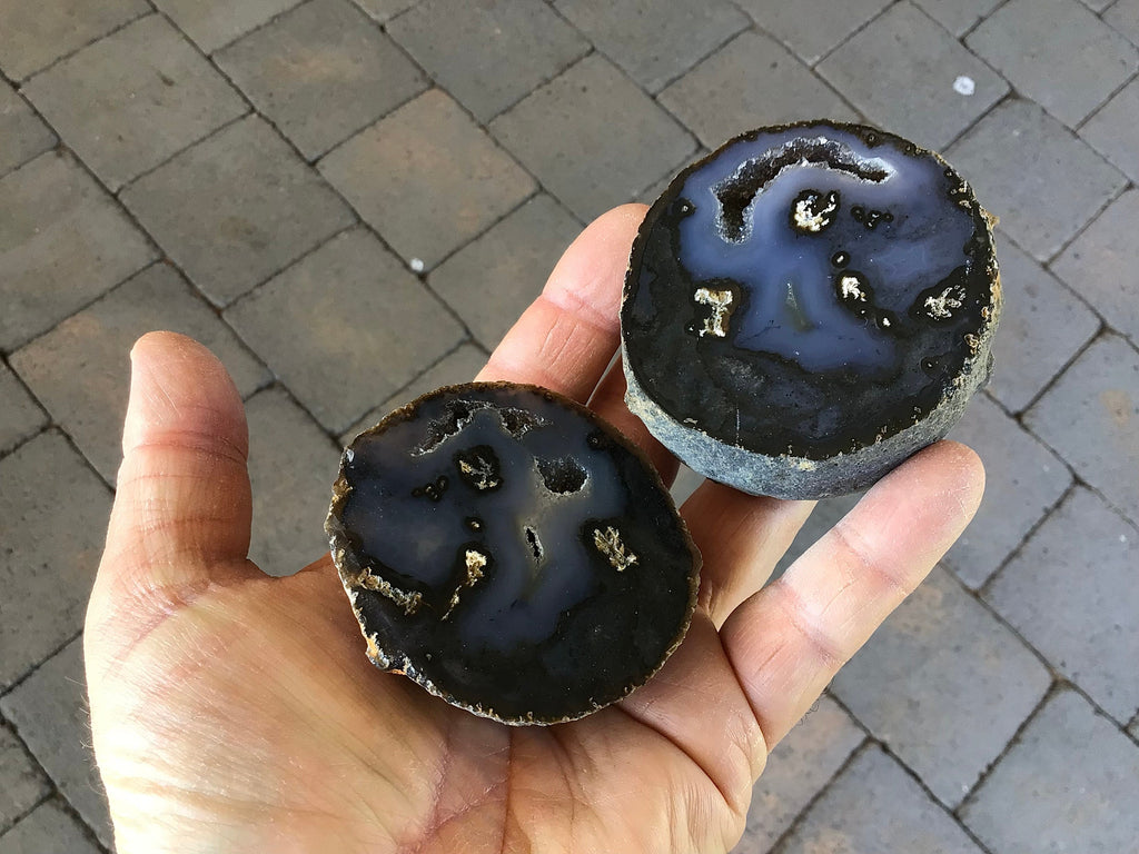 347g Polished Agate Friendship Pair 11A