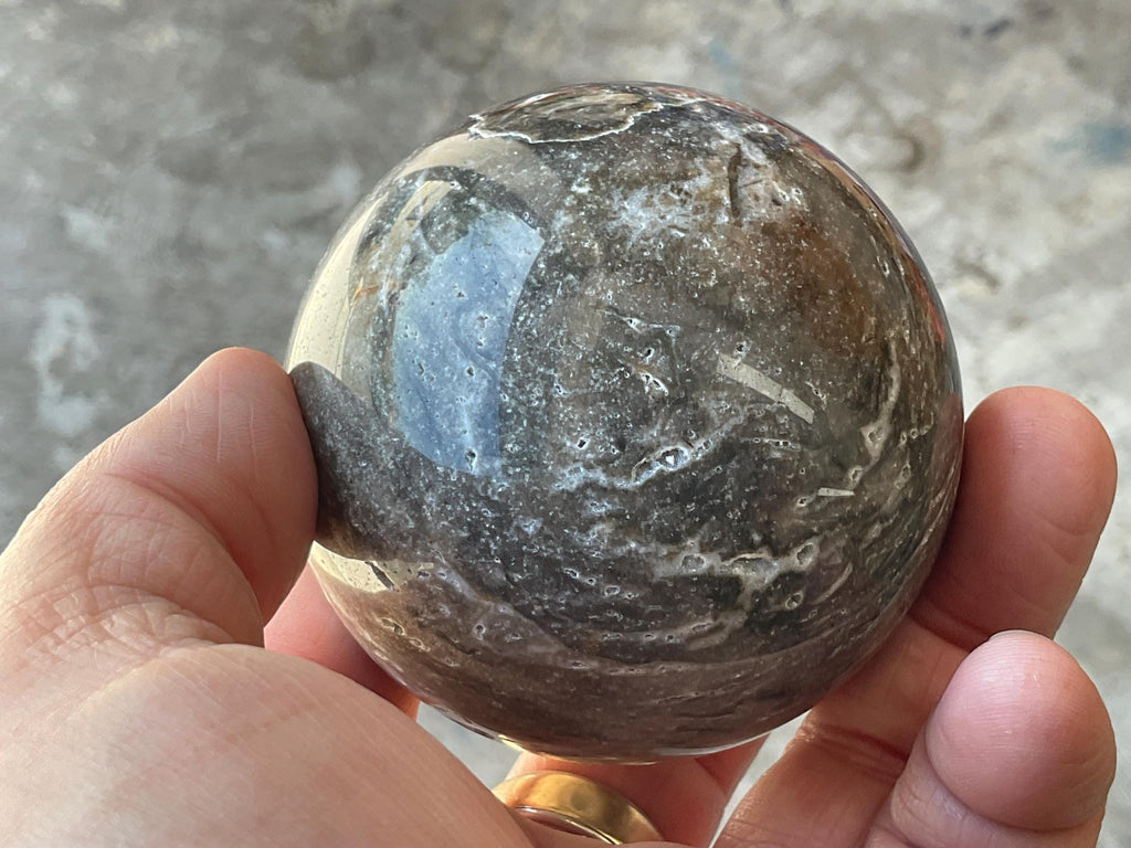 414g Sphalerite Sphere 1B