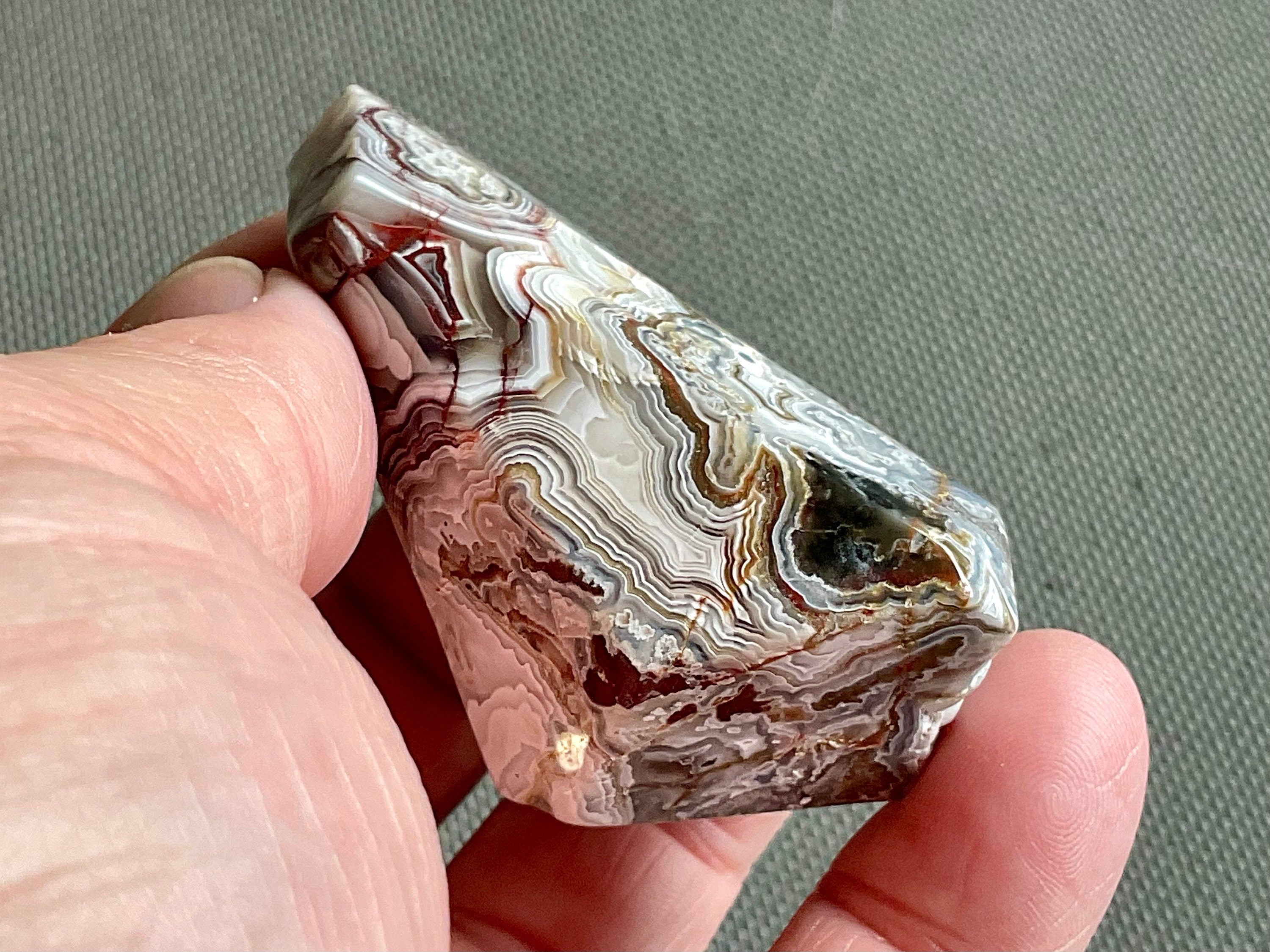 88g Mexican Crazy Lace Agate Freeform 5C