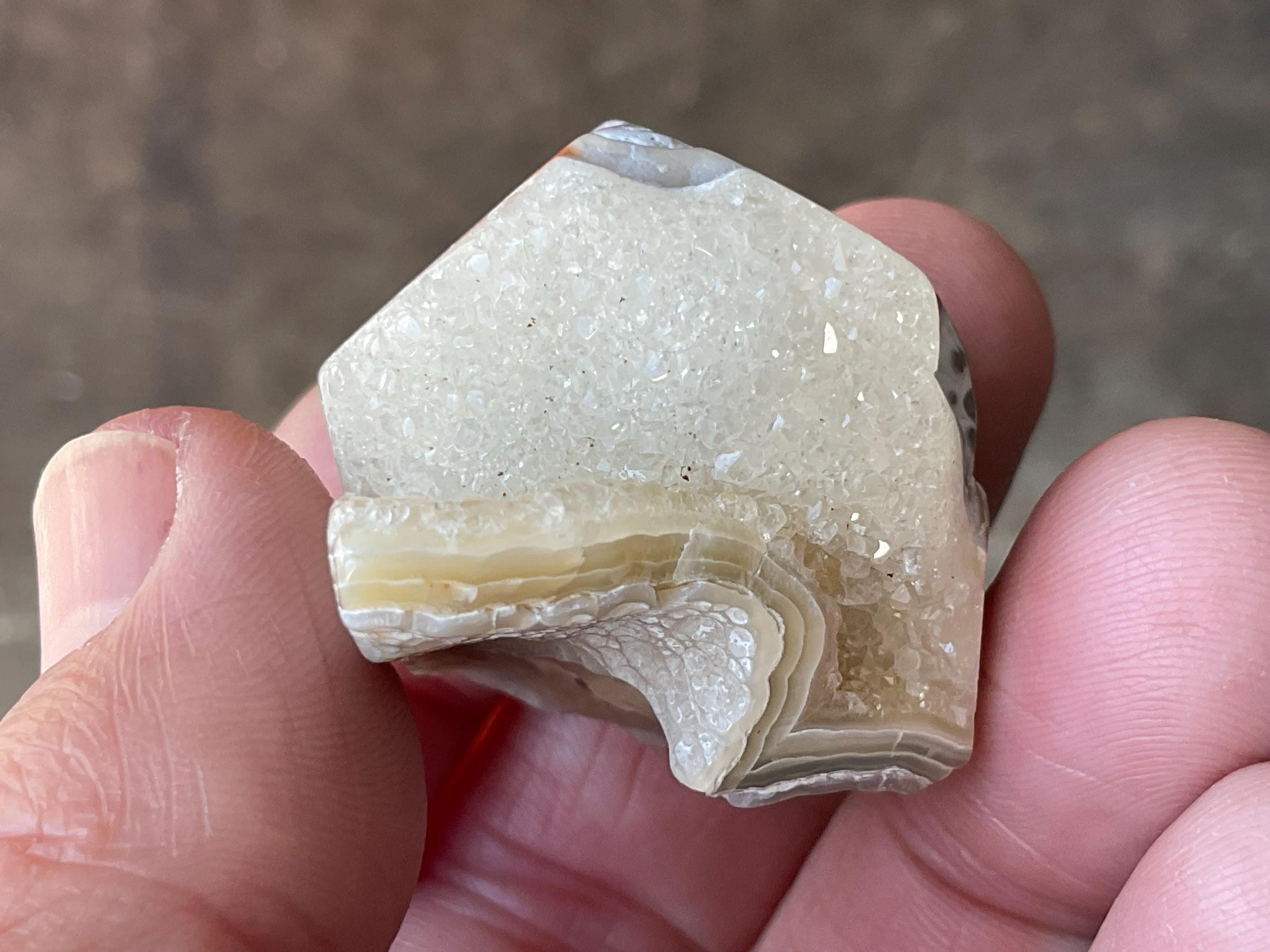 42g Mexican Crazy Lace Agate Freeform 15C