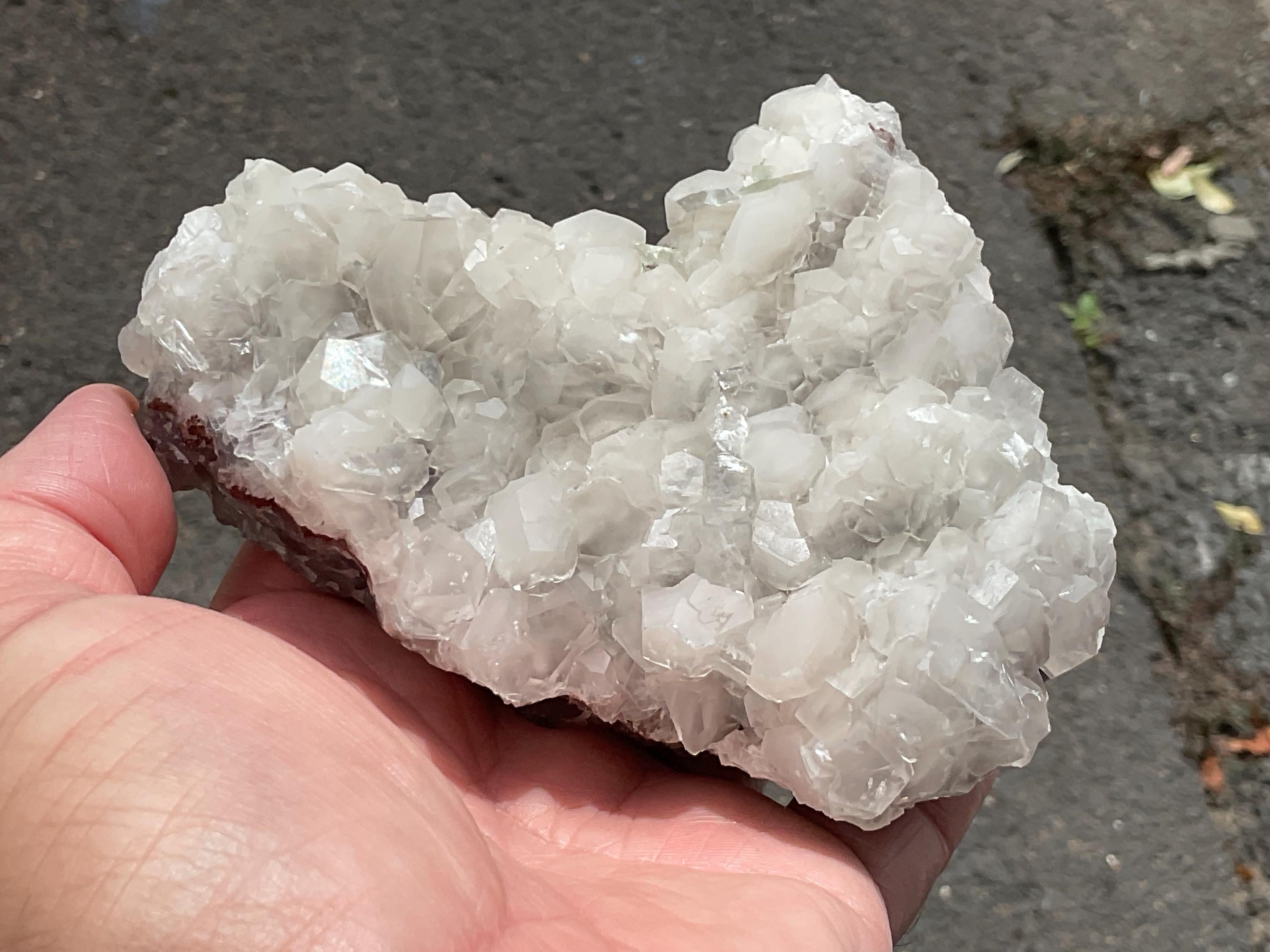 RESERVED FOR MEREDITH **512g Calcite Encased Fluorite Specimen