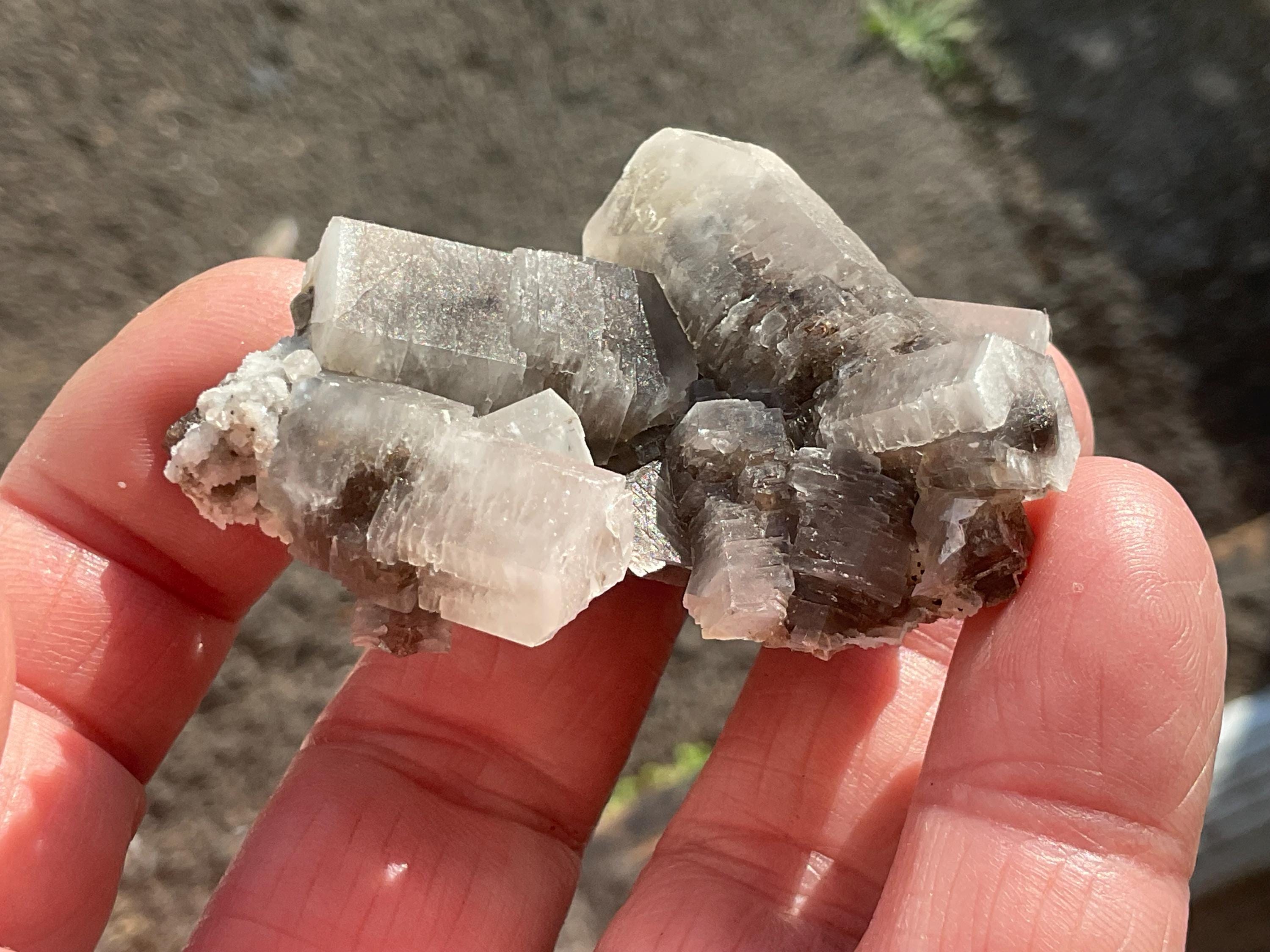 46g Panda Calcite Specimen 3A from Fujian, China