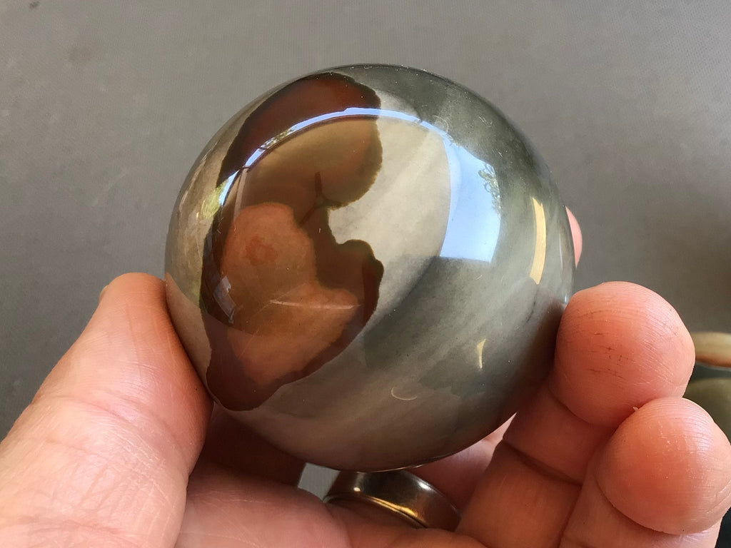 251g Polychrome Jasper Sphere 2A