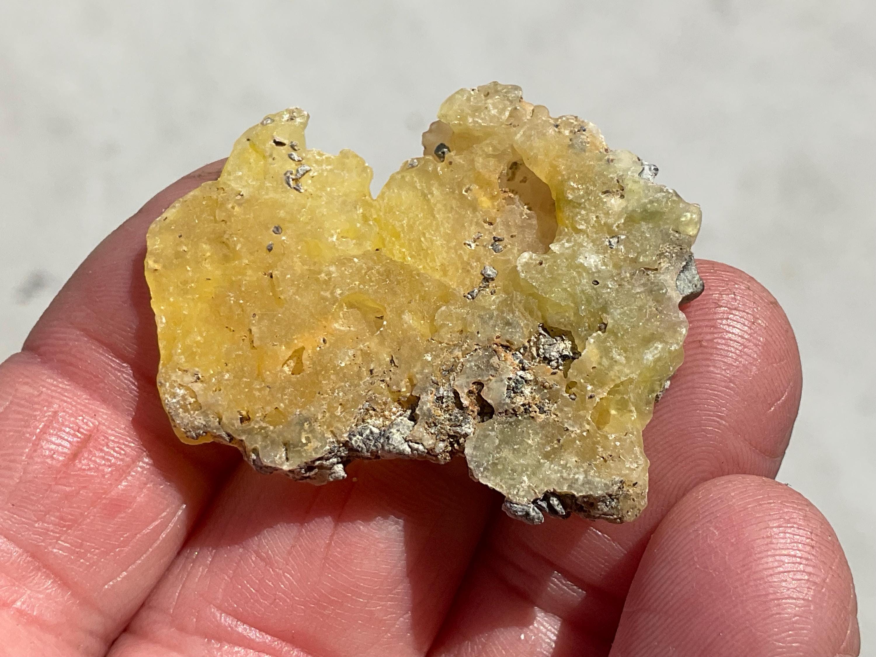 4g Pakistan Yellow Brucite Specimen 2A