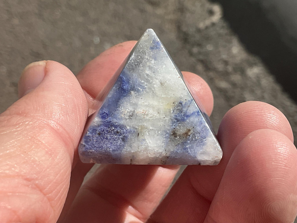 28g Afghanite Pyramid 3A