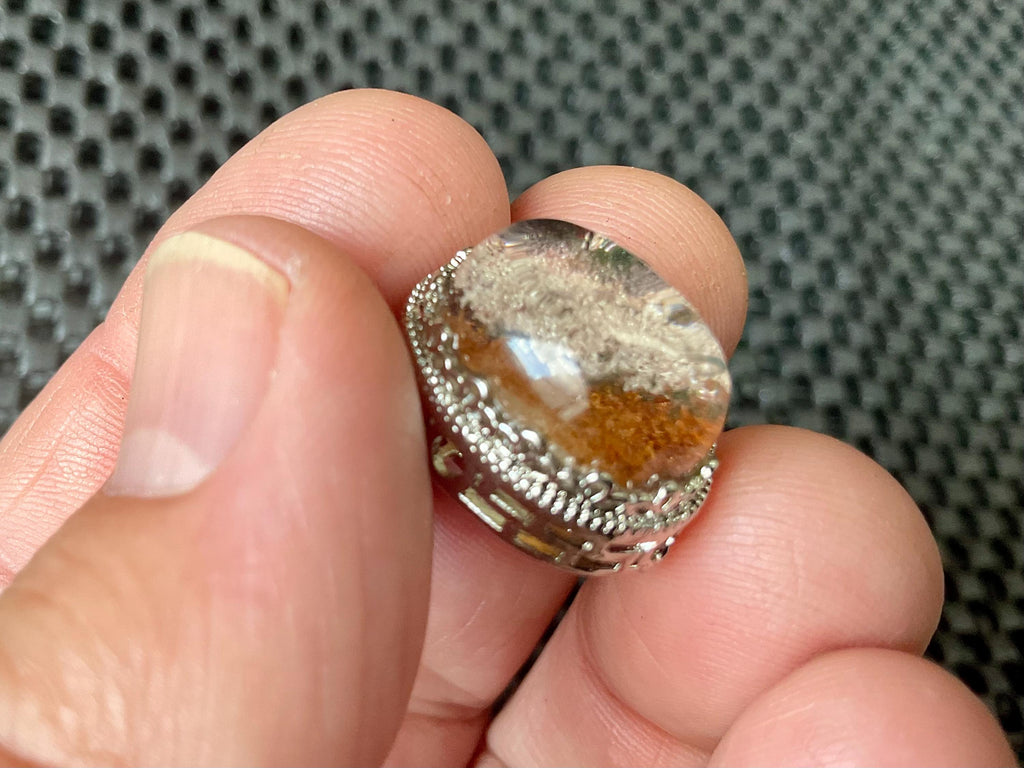 4g Lodelite Cabochon in Antique Style setting B