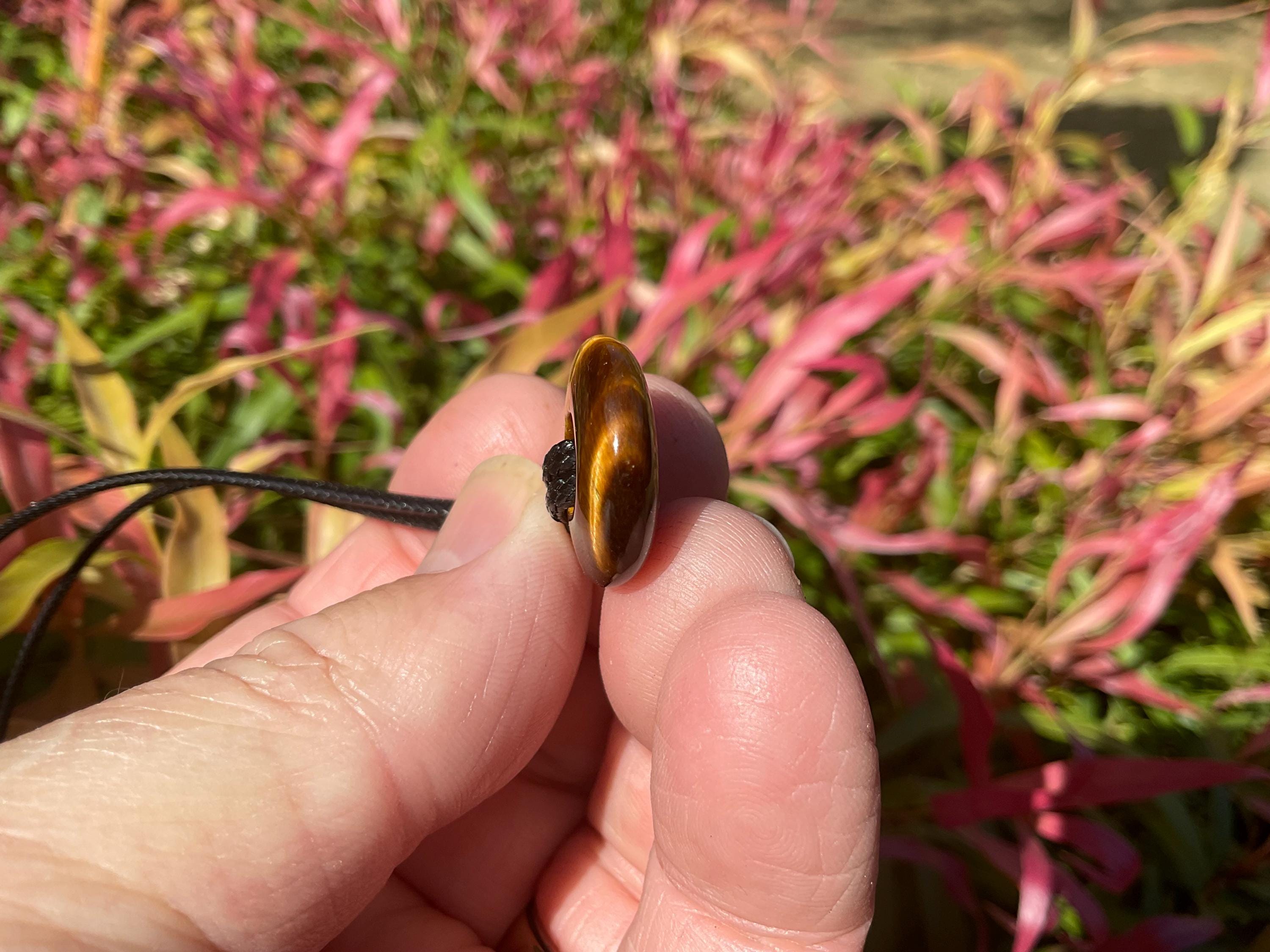 Tiger Eye Donut Pendant