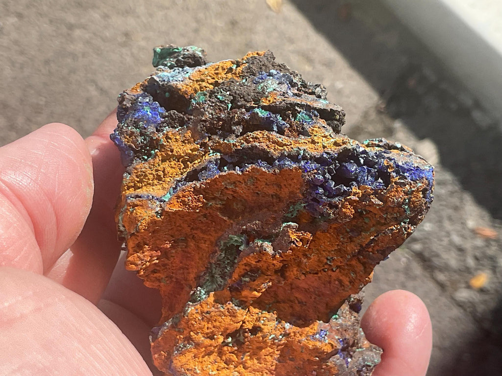 166g Azurite with Malachite Specimen 4B from Anhui, China