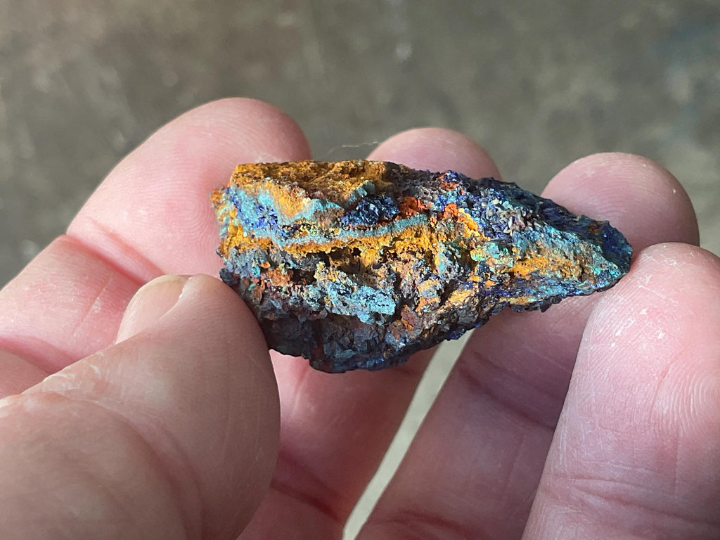 22g Azurite with Malachite Specimen 1B from Anhui, China