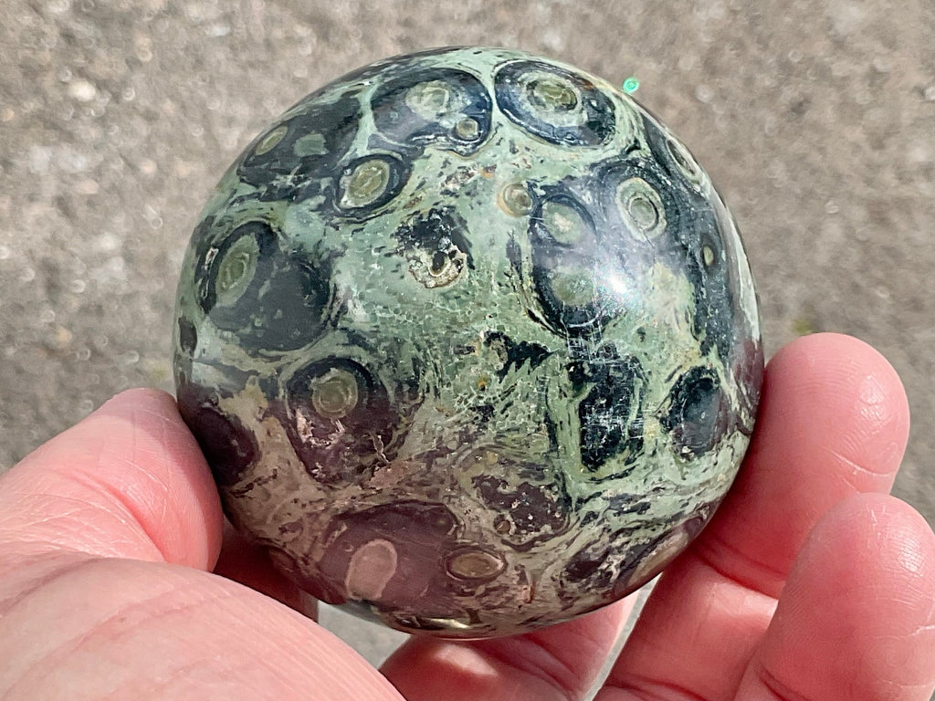 340g Kambaba Jasper Sphere 2C
