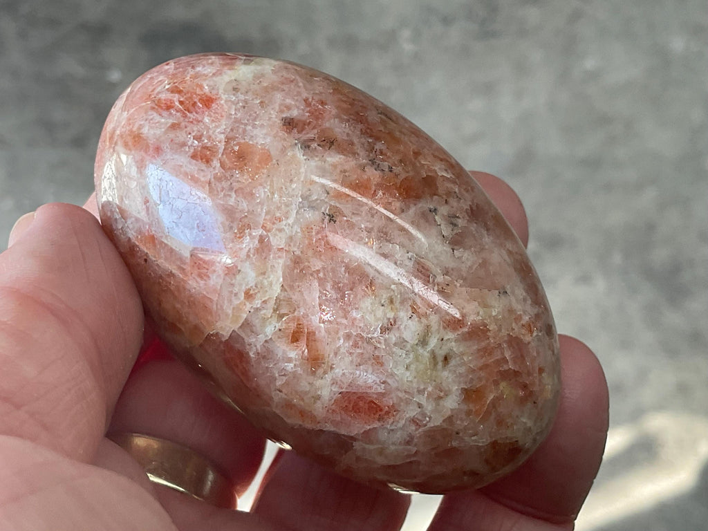 159g Polished Sunstone Egg B