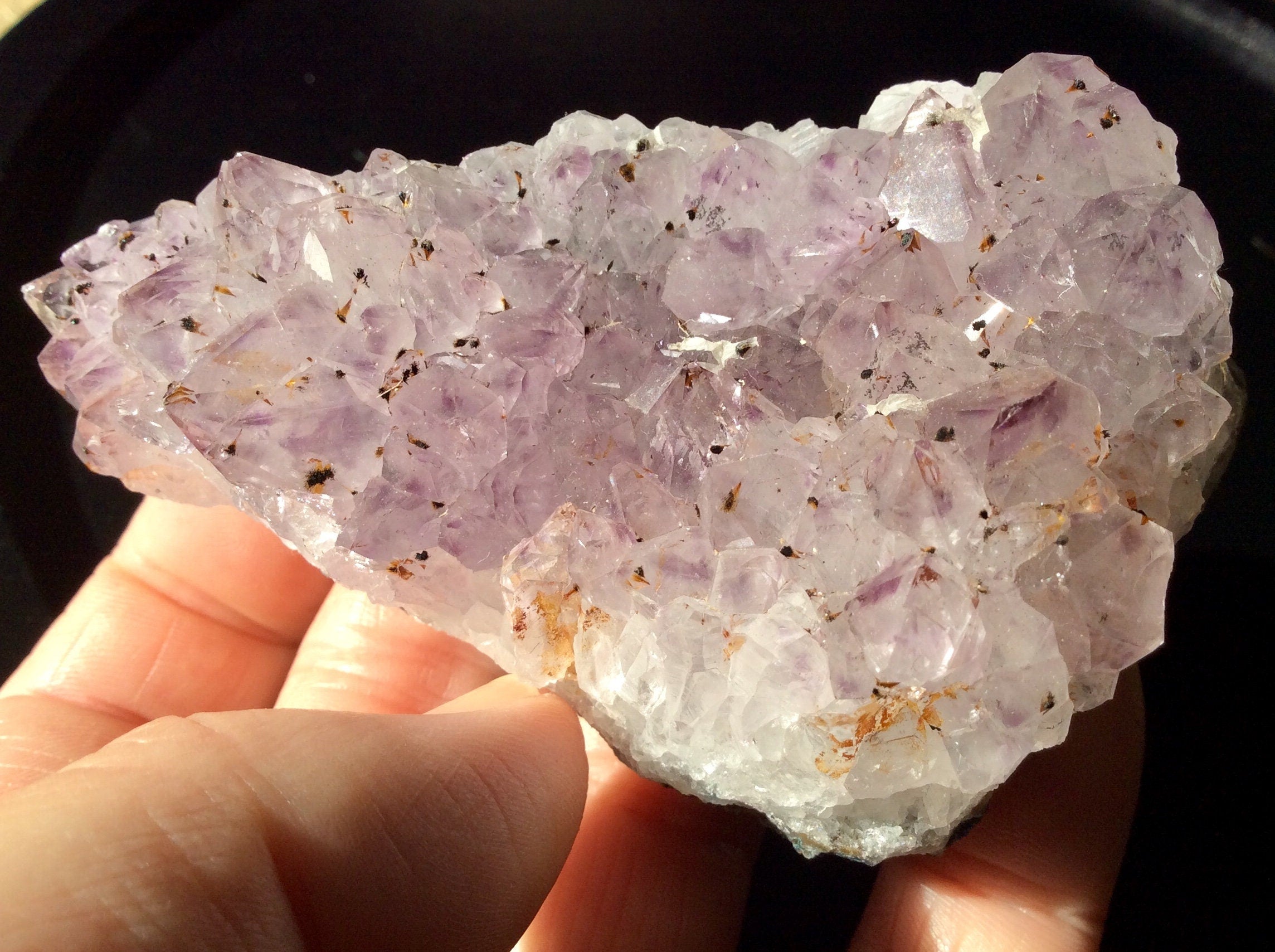 200g Light Amethyst Geode Piece 2B