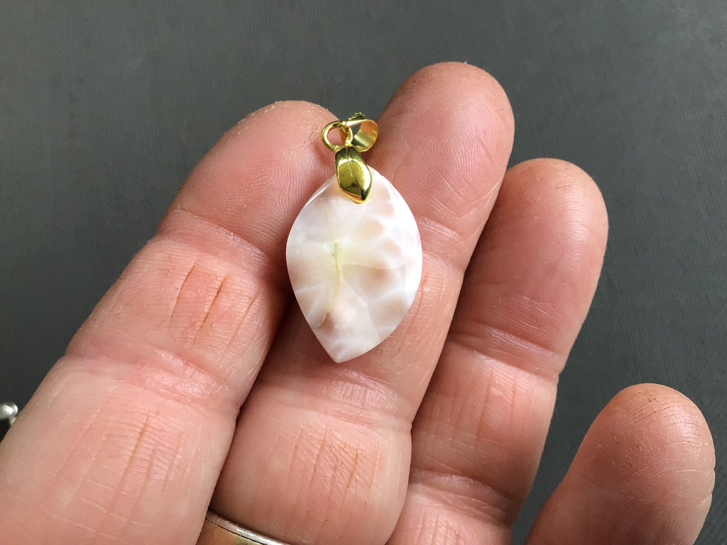 Indonesian Natrolite Pendant 1E