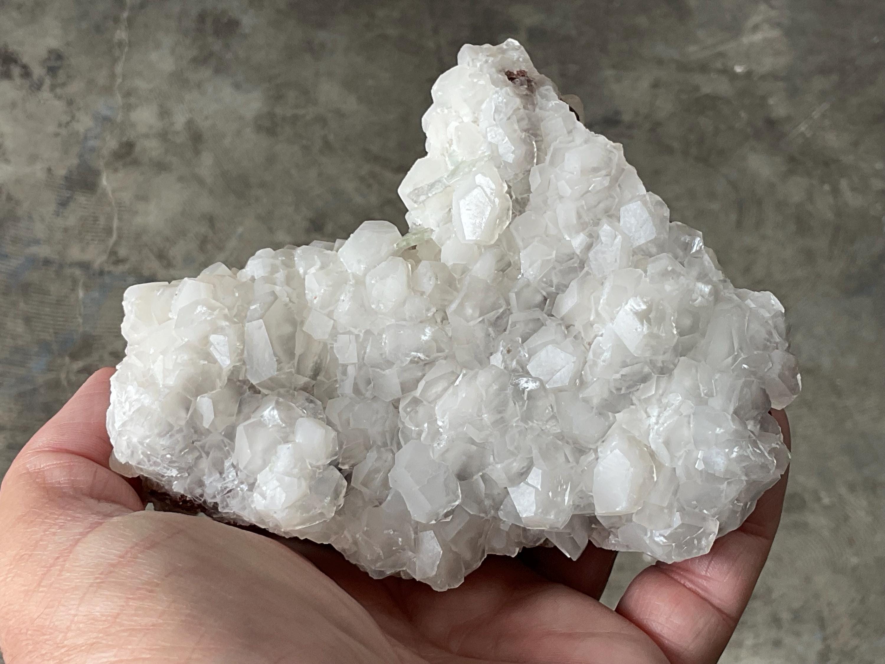 RESERVED FOR MEREDITH **512g Calcite Encased Fluorite Specimen