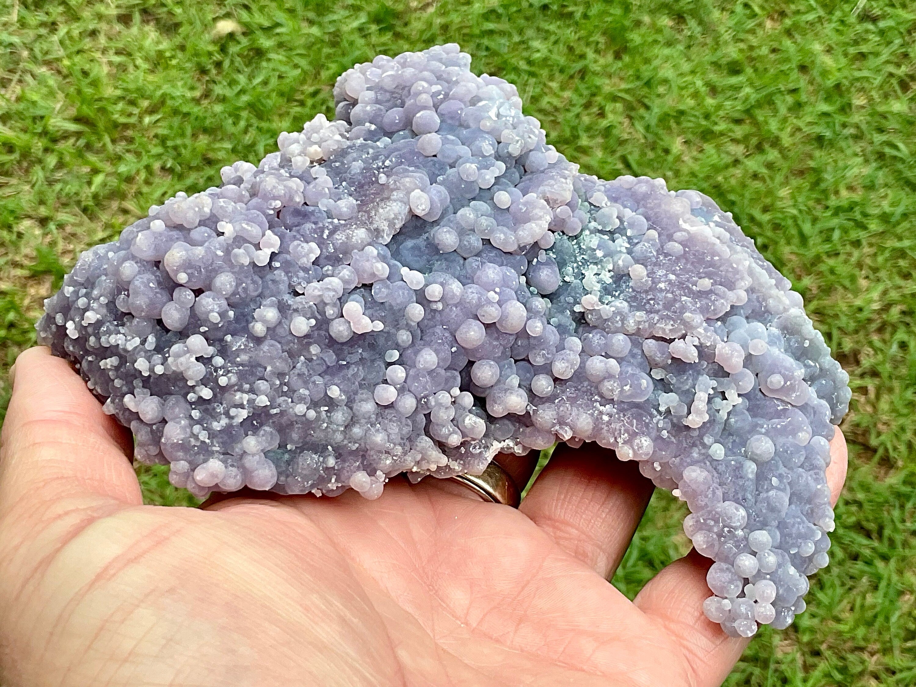541g Natural Grape Agate Specimen 1E