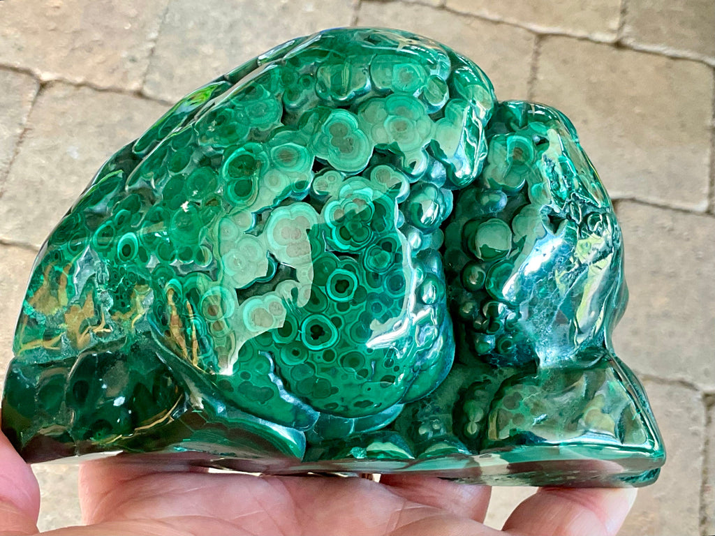 1.2kg XL Malachite Polished Specimen