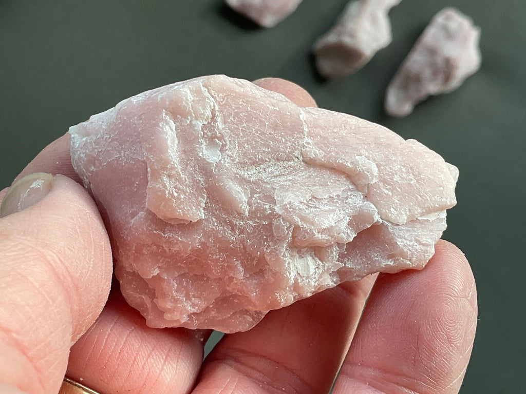 49g Mexican Pink Opal Rough 1A