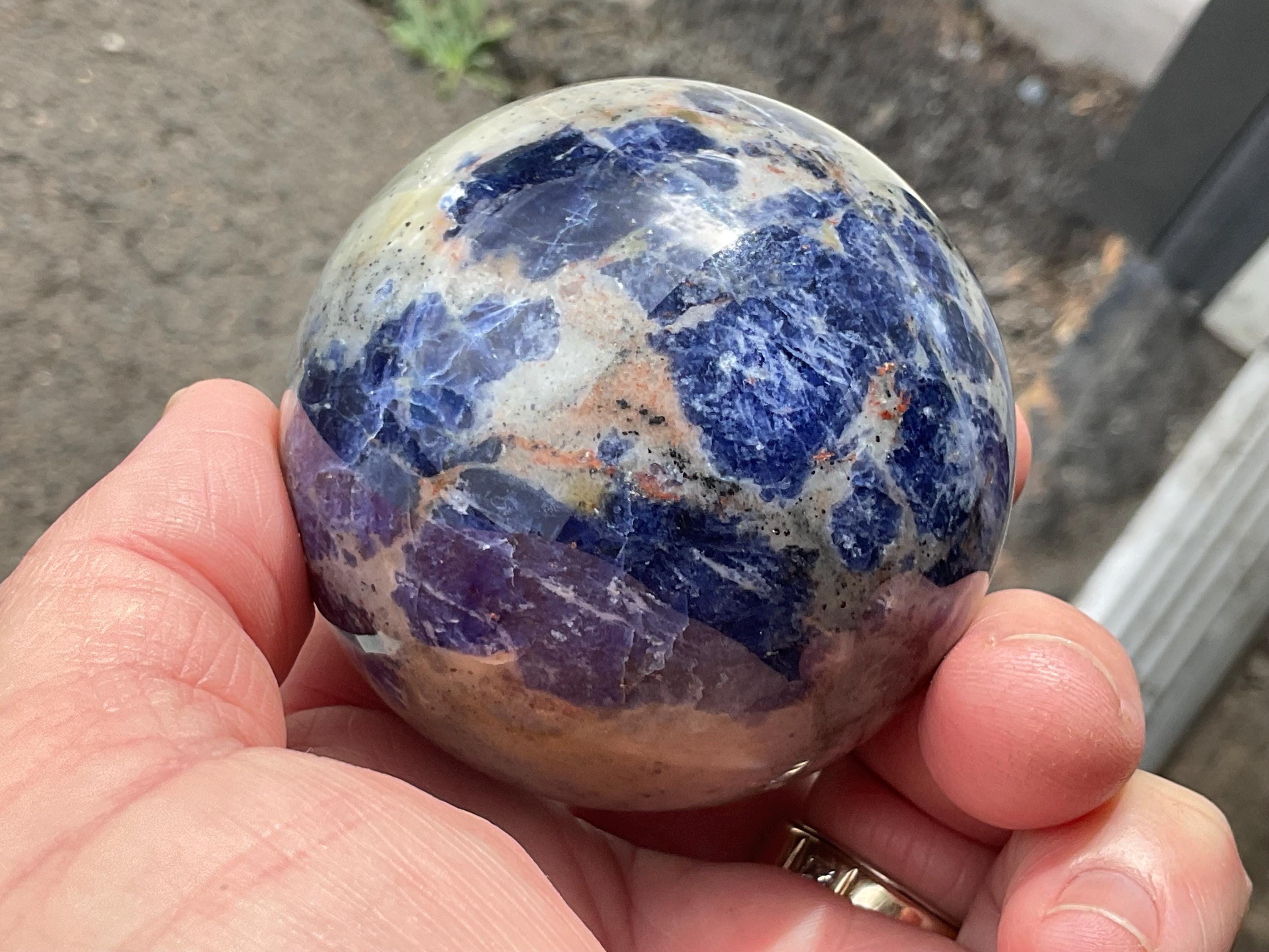 328g Sodalite Sphere C